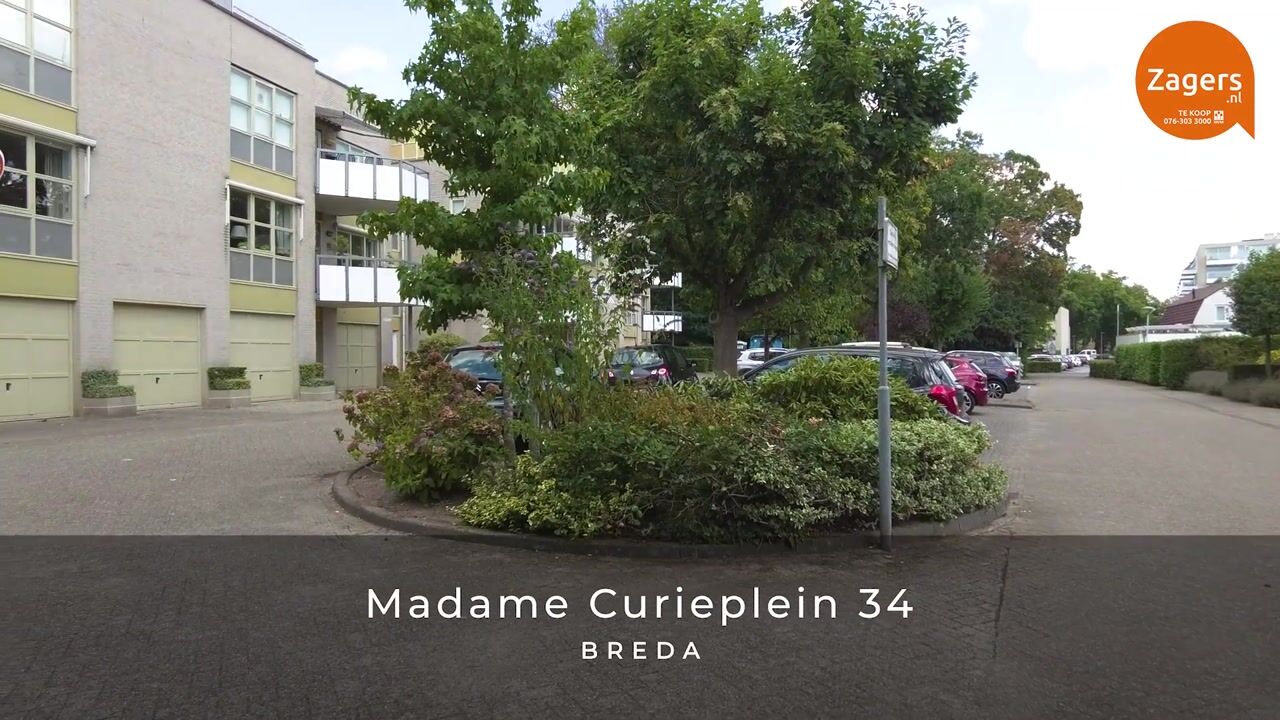 Video van Madame Curieplein 34