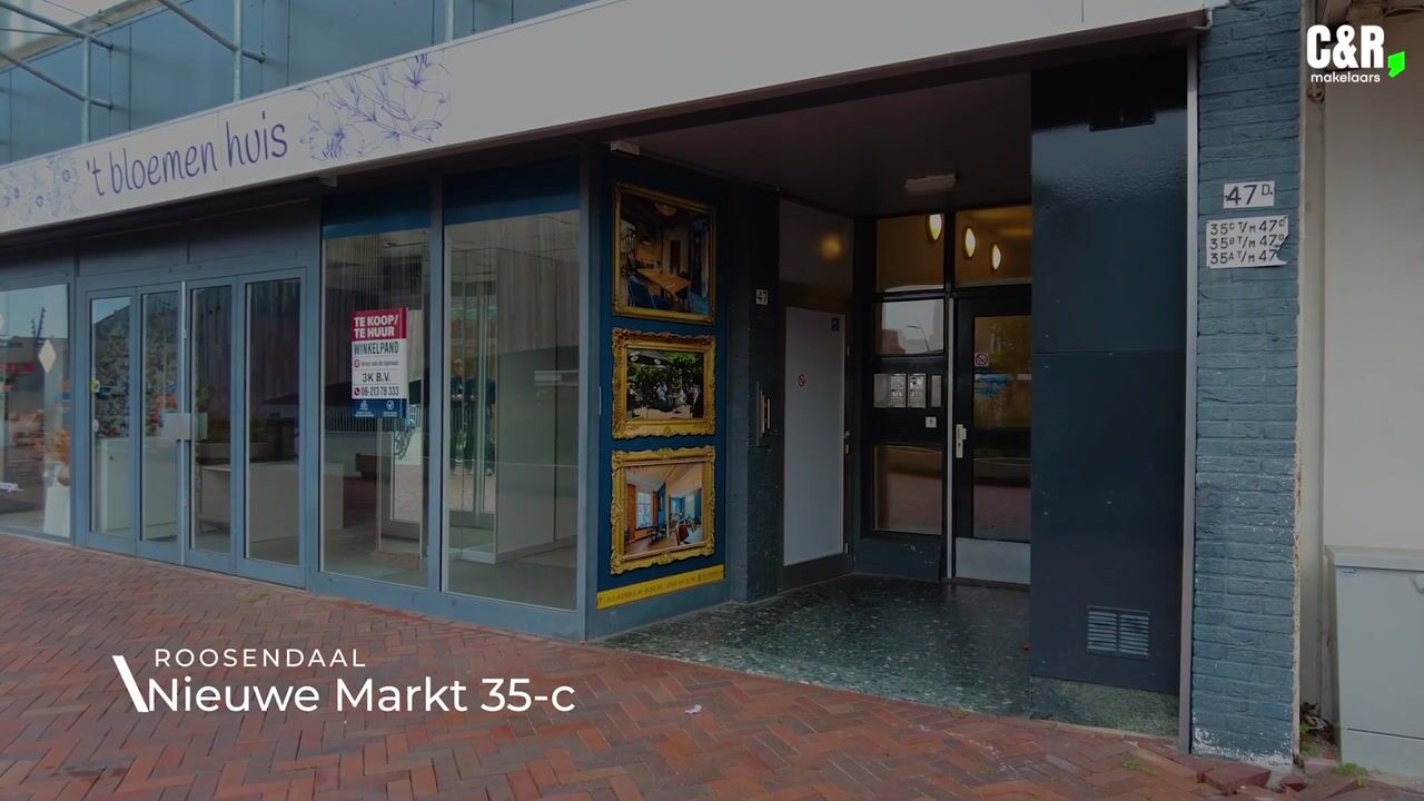 Video van Nieuwe Markt 35-C