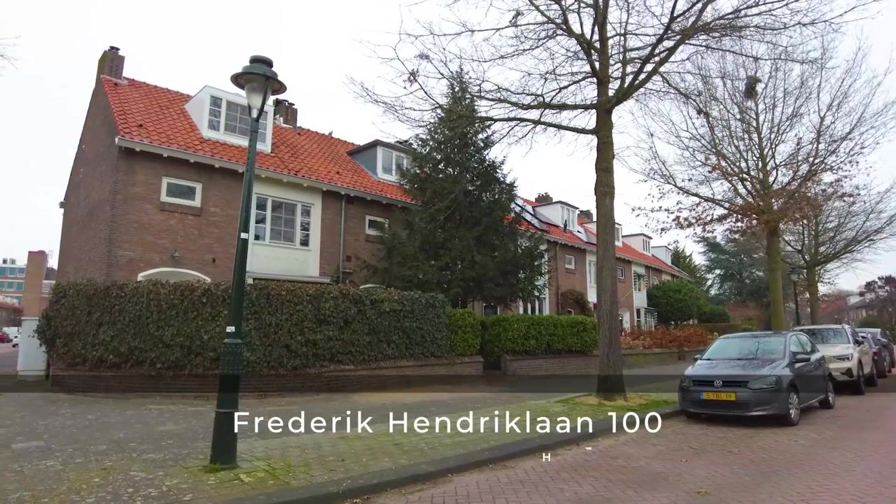 Video van Frederik Hendriklaan 100