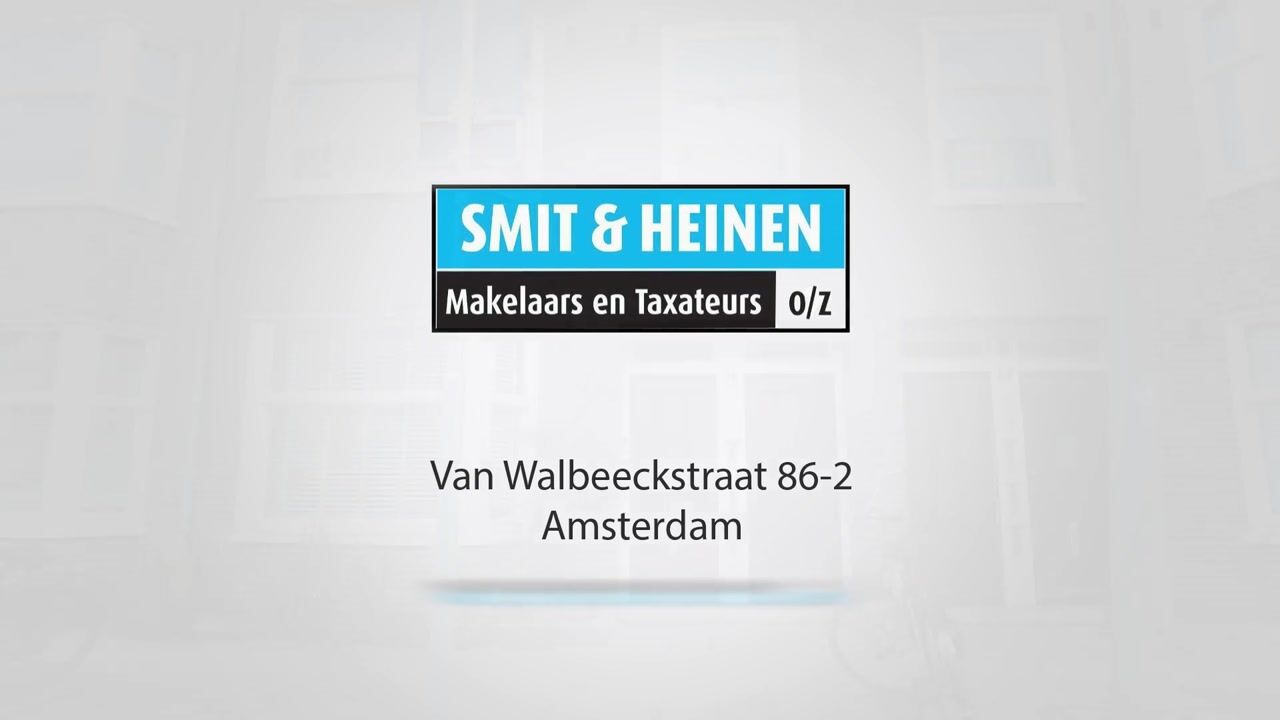 Video of Van Walbeeckstraat 86-2