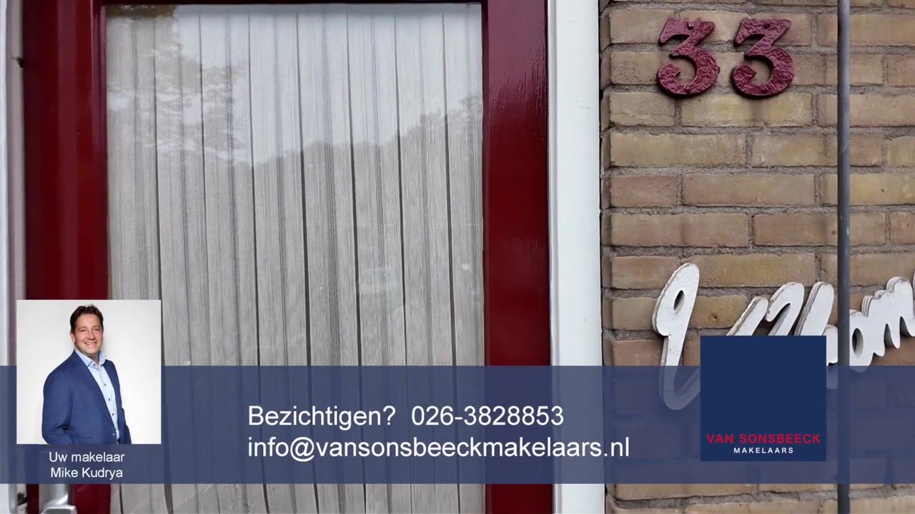 View video of Sparrenweg 33