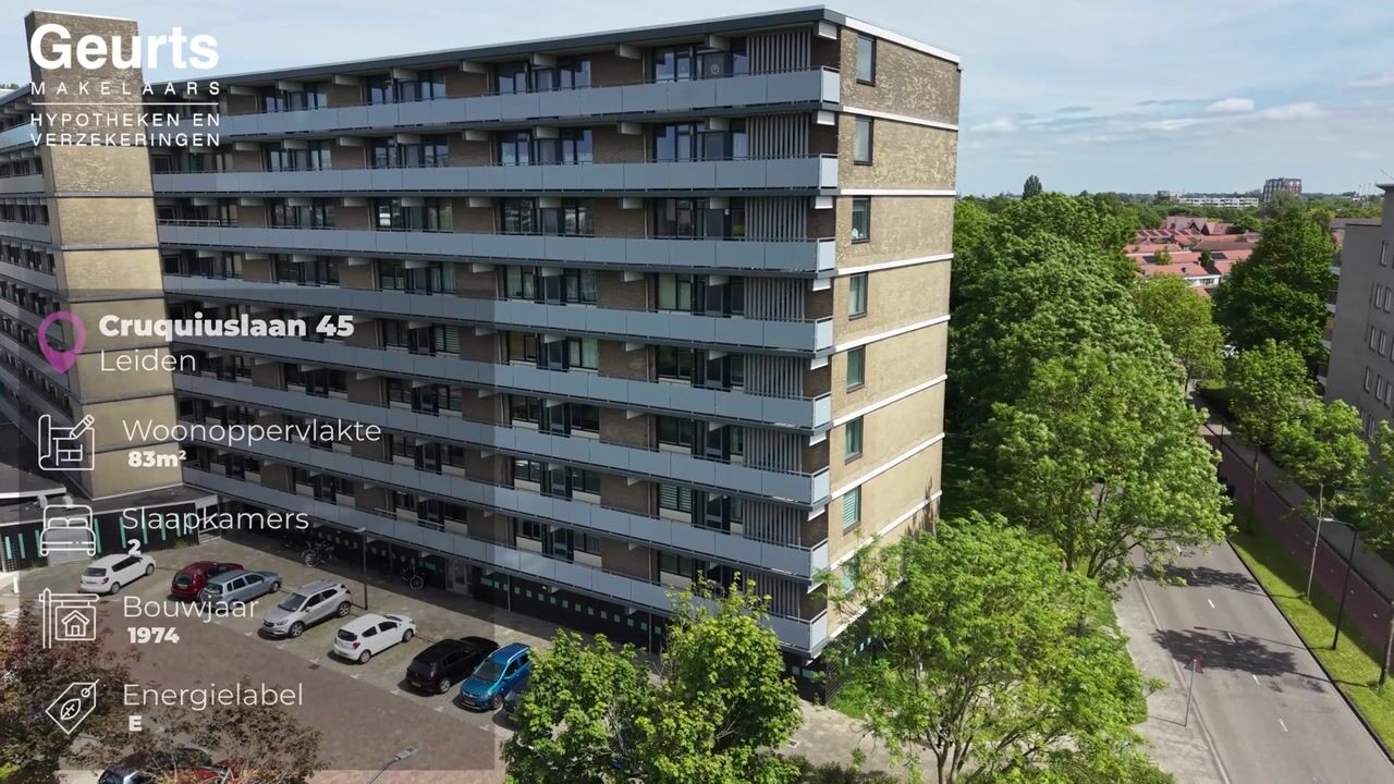 Video van Cruquiuslaan 45