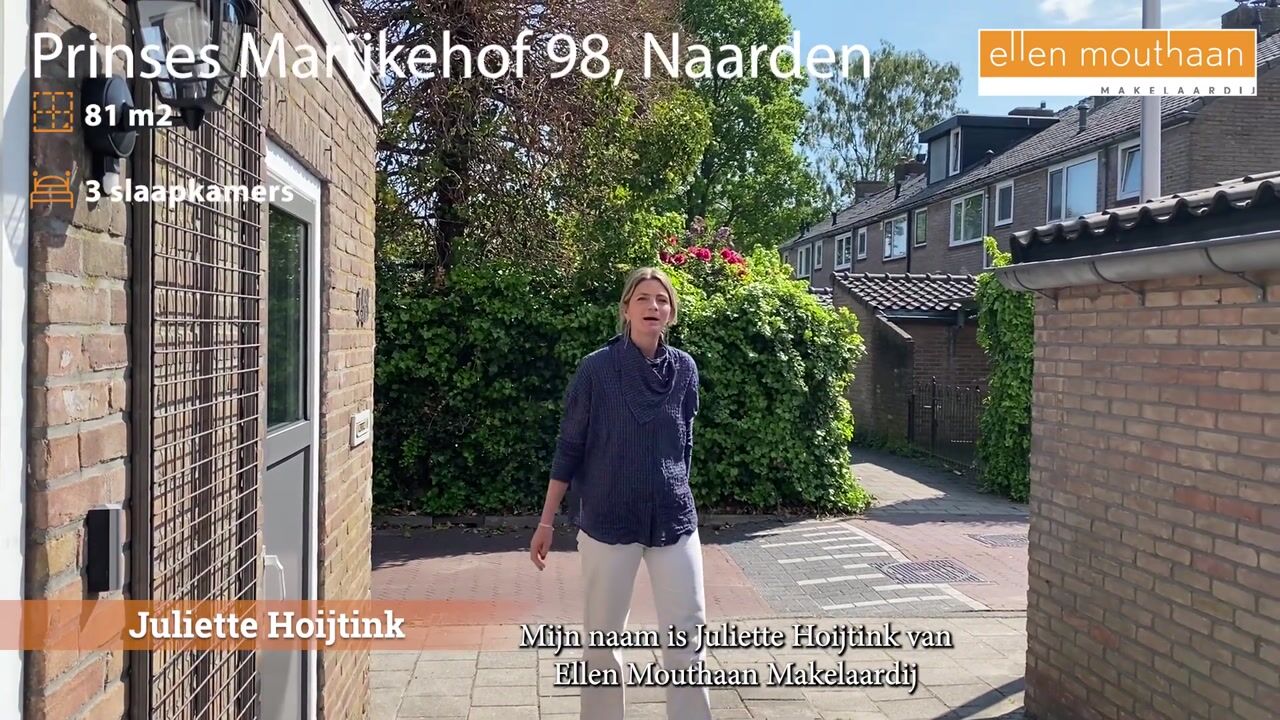 Video van Prinses Marijkehof 98
