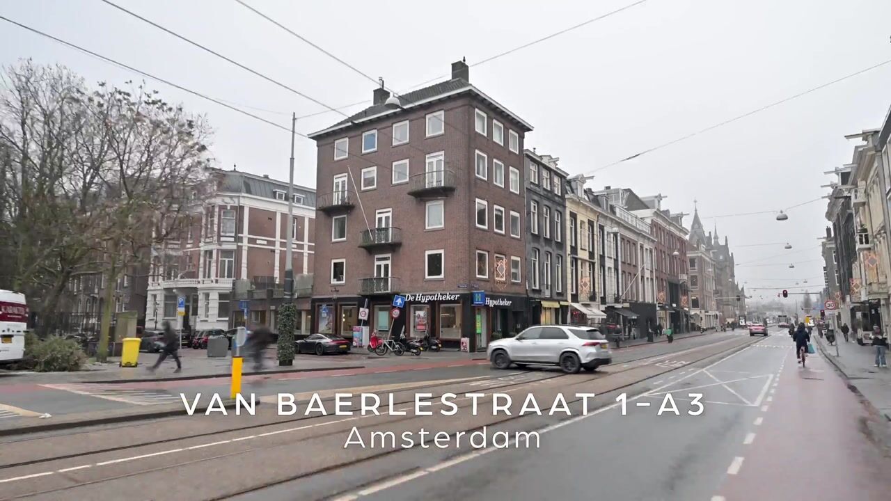 Video van Van Baerlestraat 1-3A