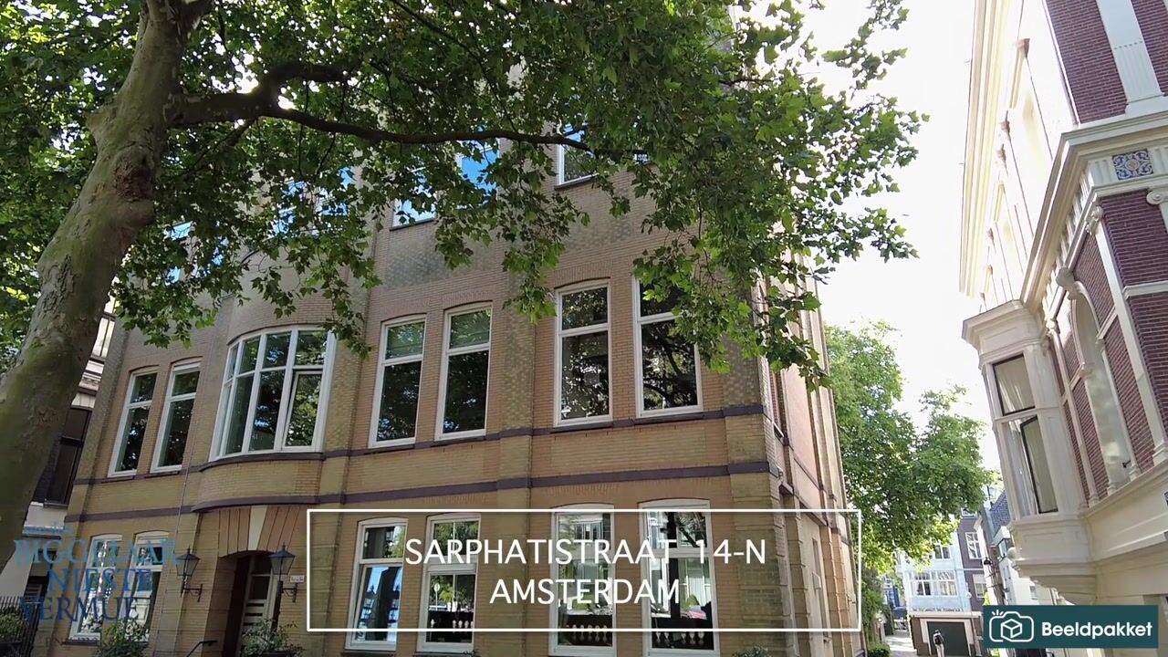 Video van Sarphatistraat 14-N