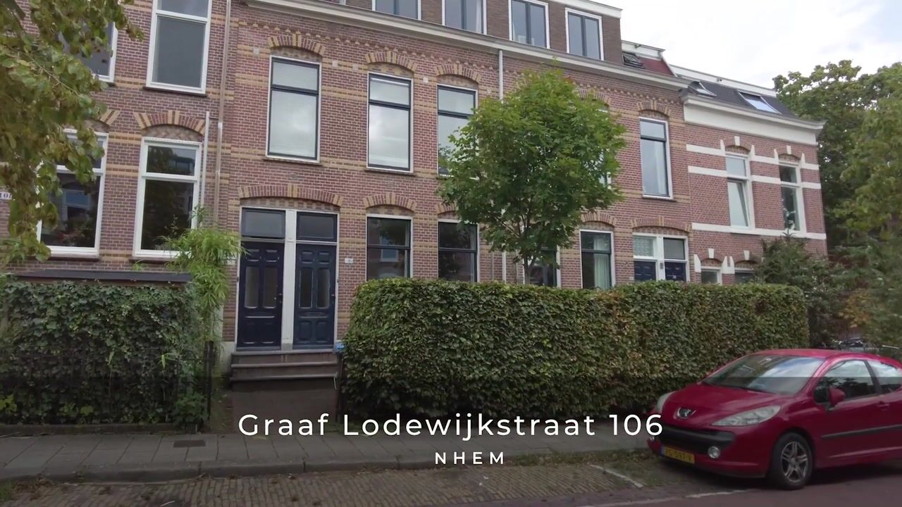 Video van Graaf Lodewijkstraat 106