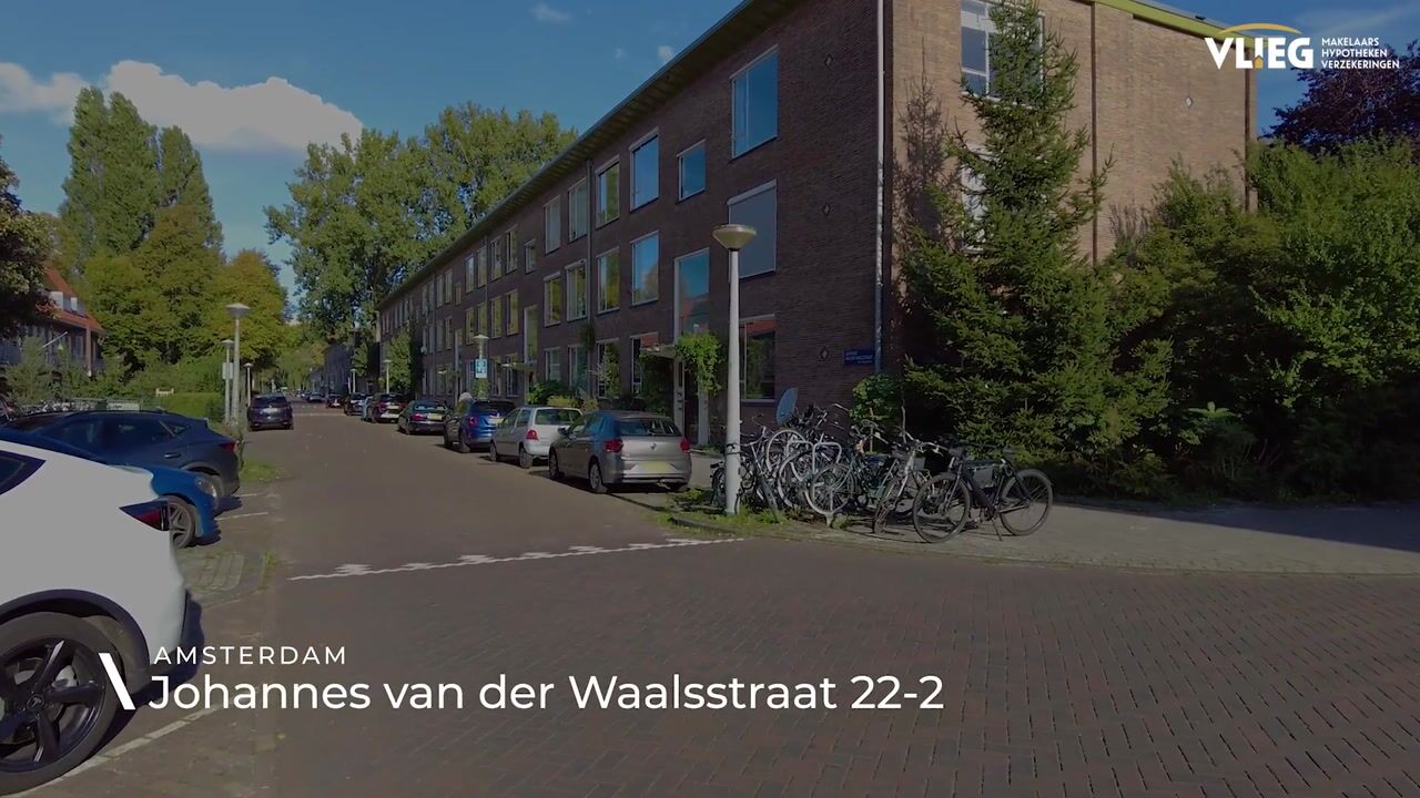 Video van Johannes van der Waalsstraat 22-2
