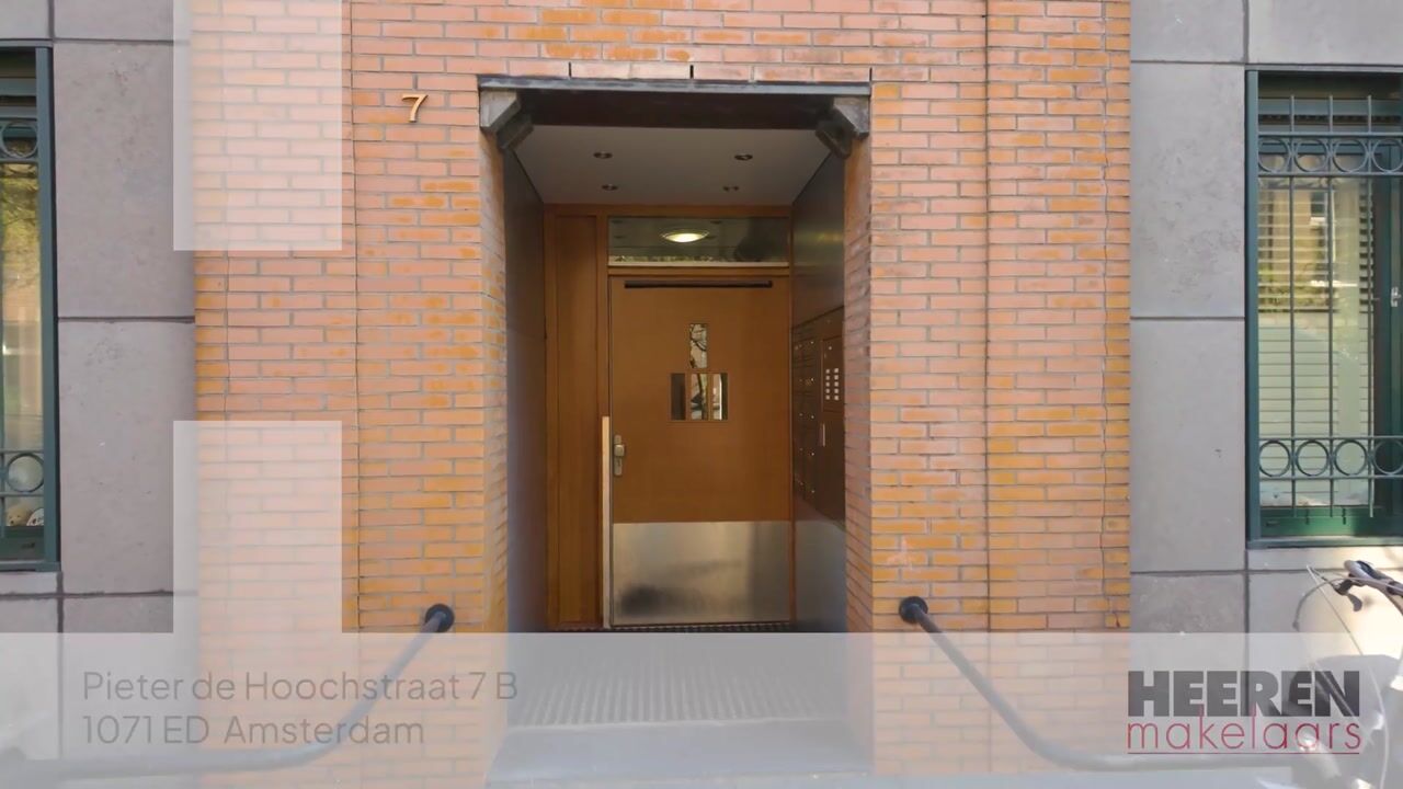Video van Pieter de Hoochstraat 7-B
