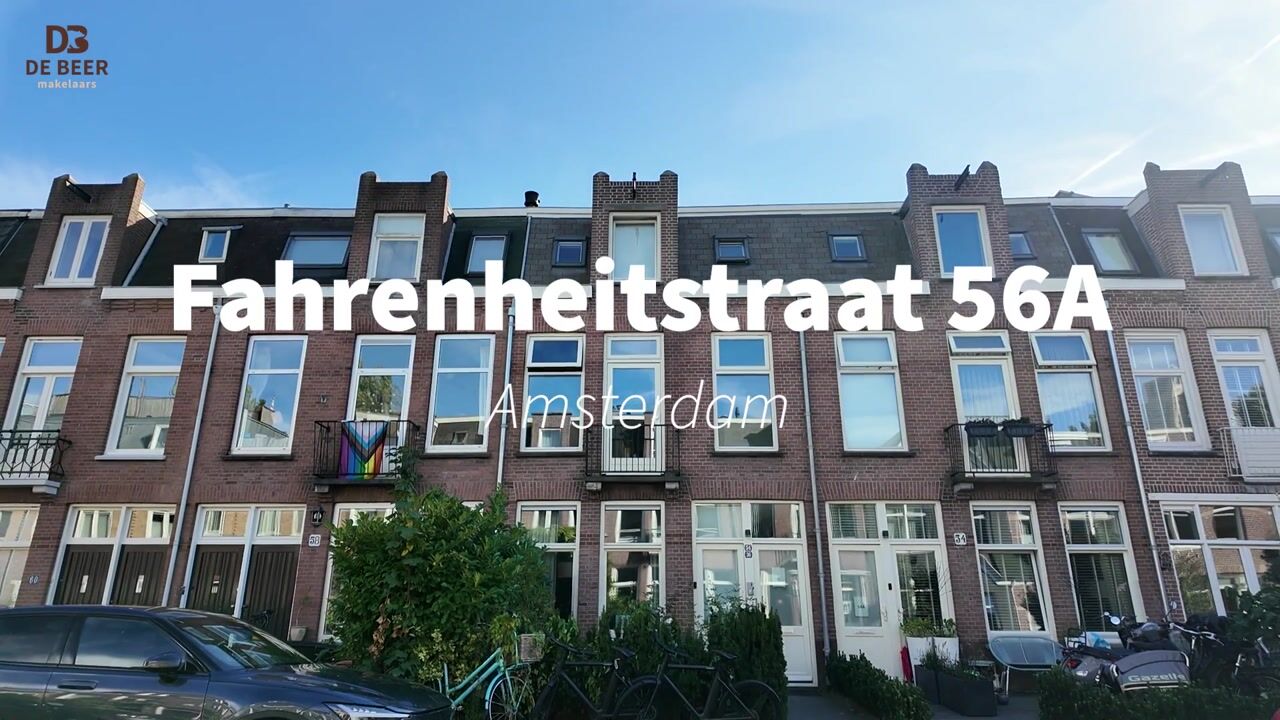Video van Fahrenheitstraat 56-A
