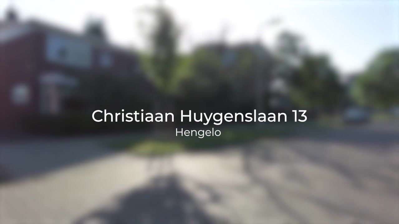 Video van Christiaan Huygenslaan 13