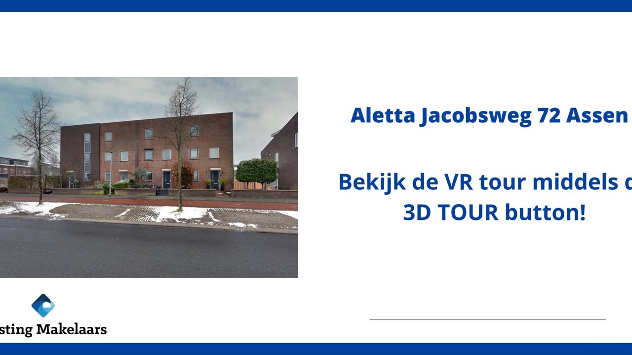 Video van Aletta Jacobsweg 72