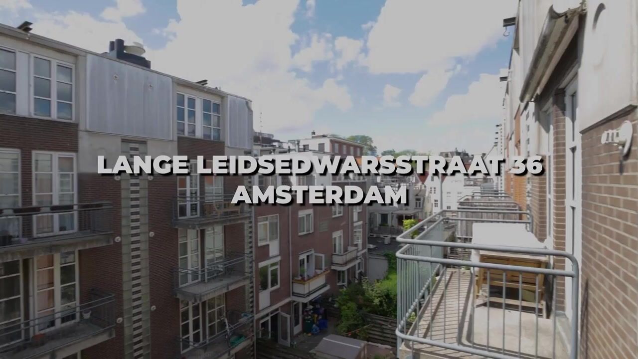 Video van Lange Leidsedwarsstraat 36-D
