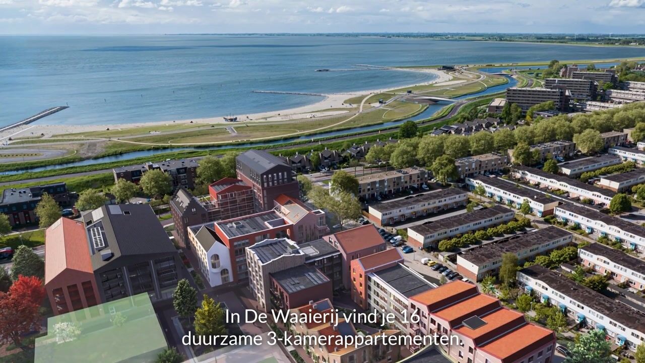 Video van 3-kamer appartement - De Waaierij (Bouwnr. 016)