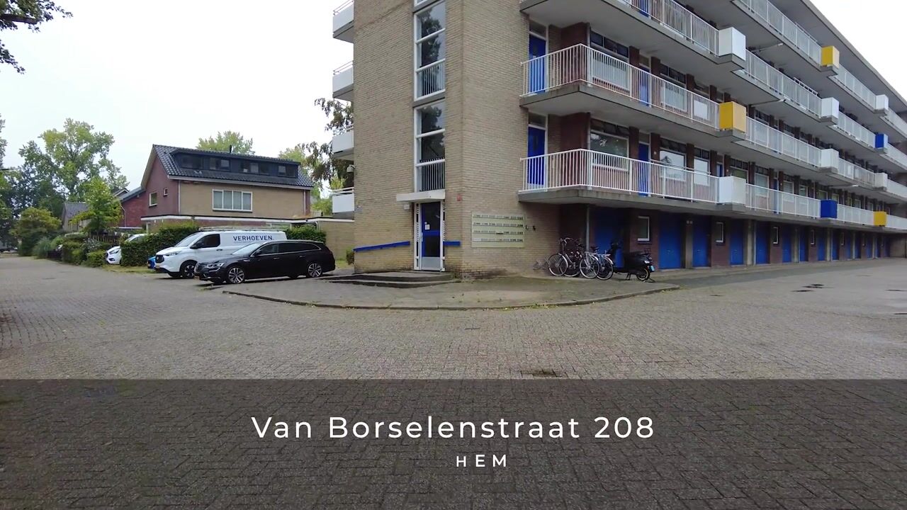 Video van Van Borselenstraat 208