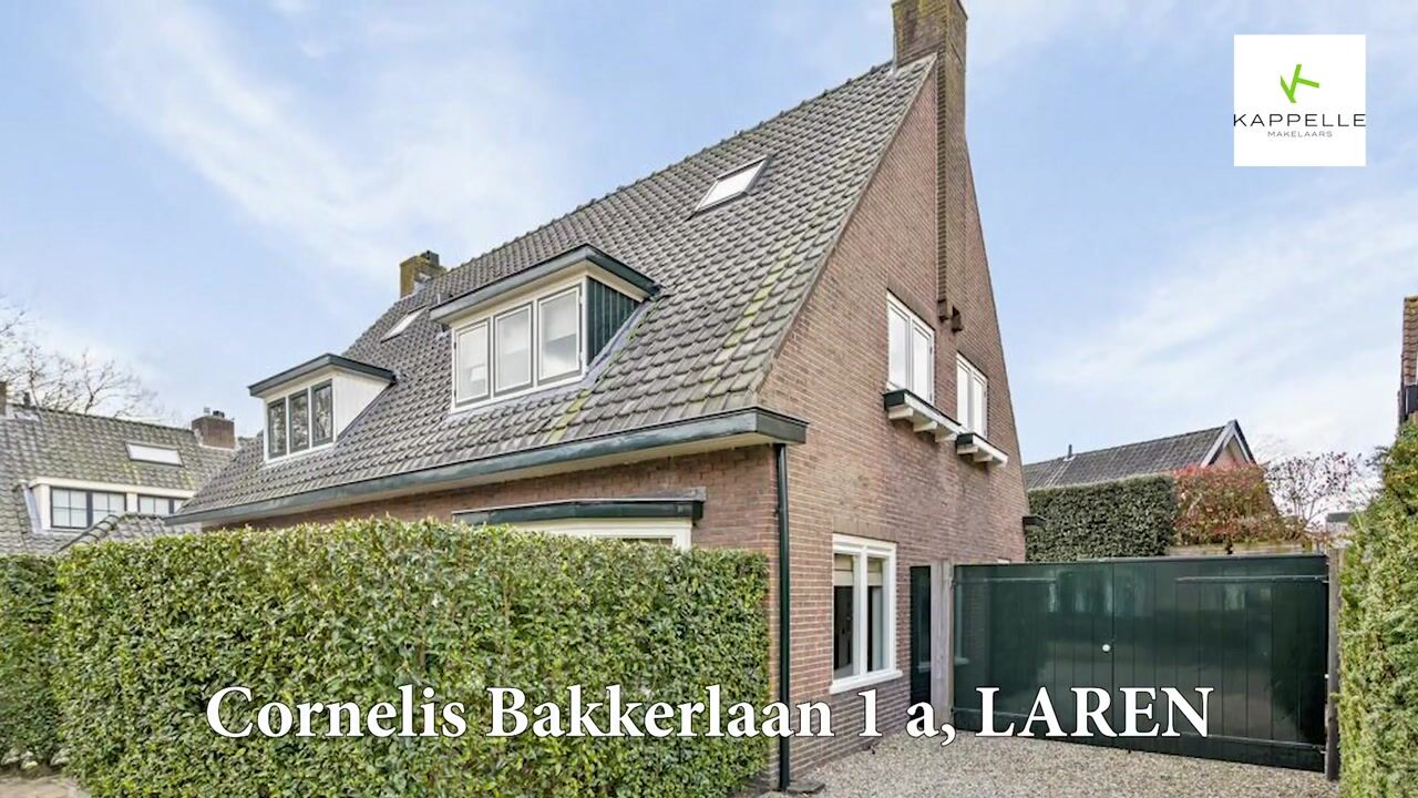 Video van Cornelis Bakkerlaan 1-A