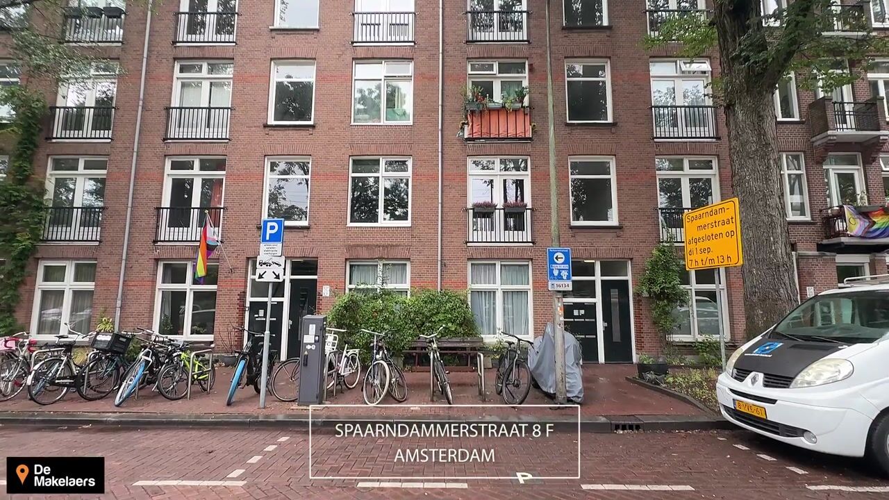Video of Spaarndammerstraat 8-F