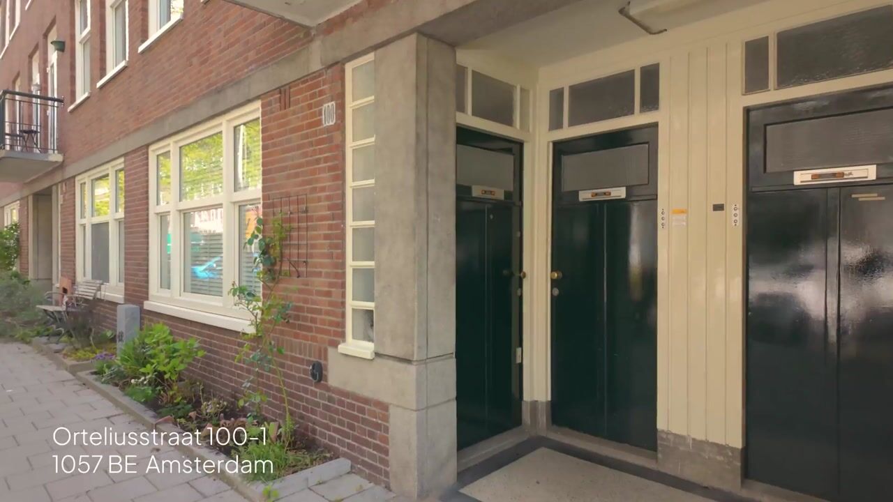 Video van Orteliusstraat 100-1