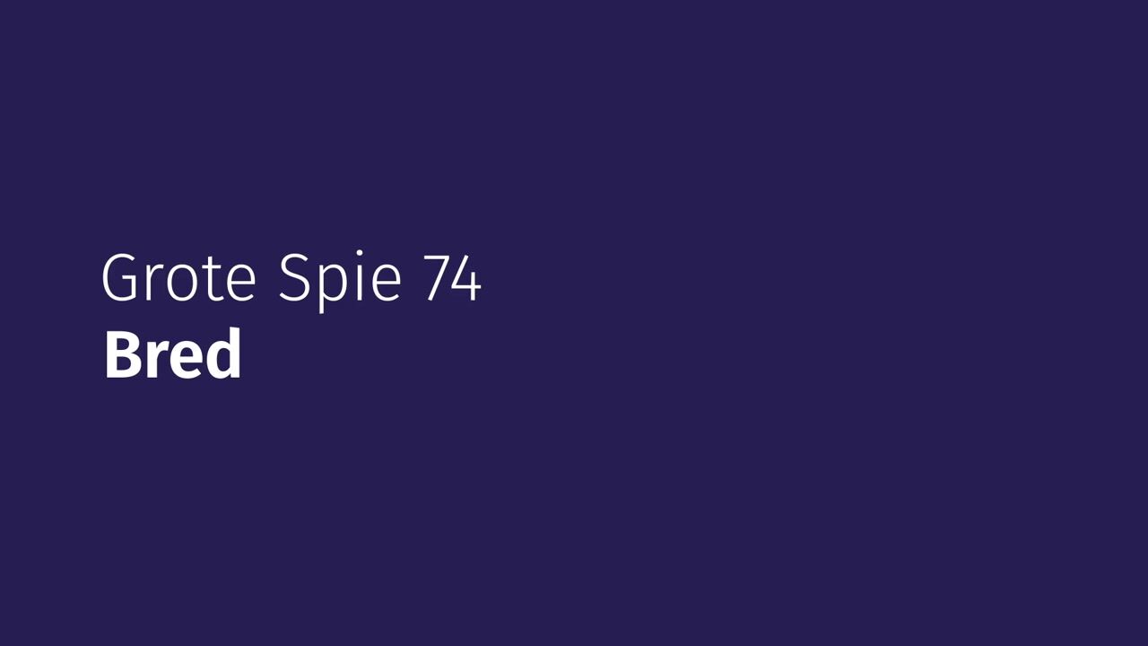 Video van Grote Spie 74