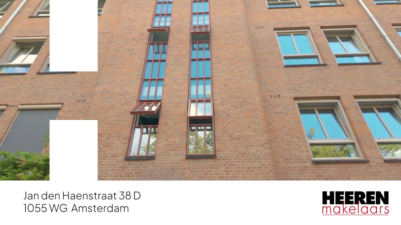 Video van Jan den Haenstraat 38-D