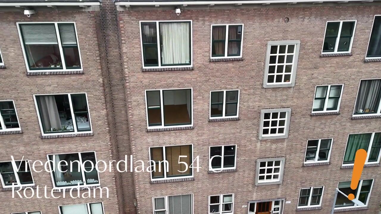 Video van Vredenoordlaan 54-C