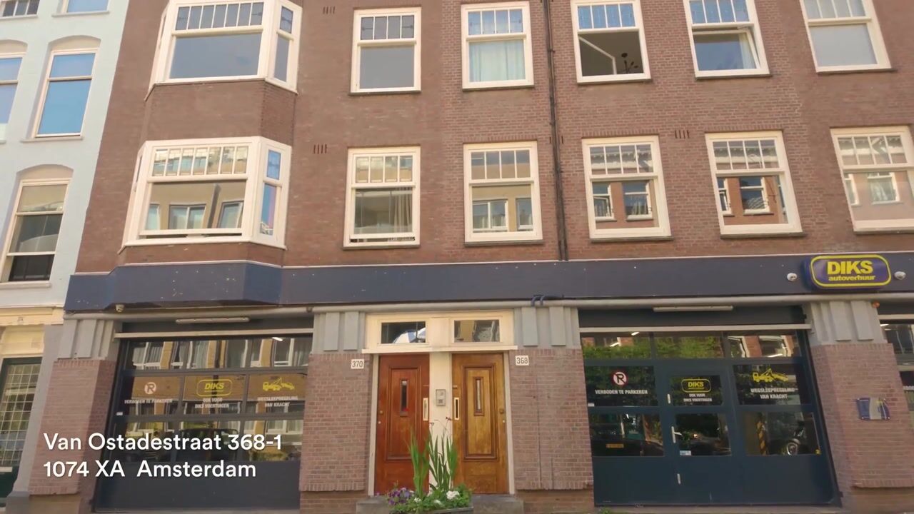 Video van Van Ostadestraat 368-1