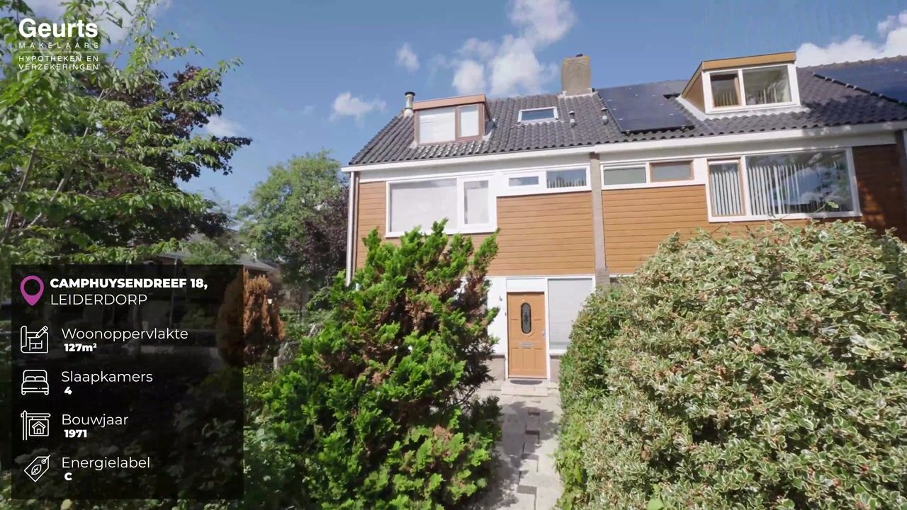 Video van Camphuysendreef 18
