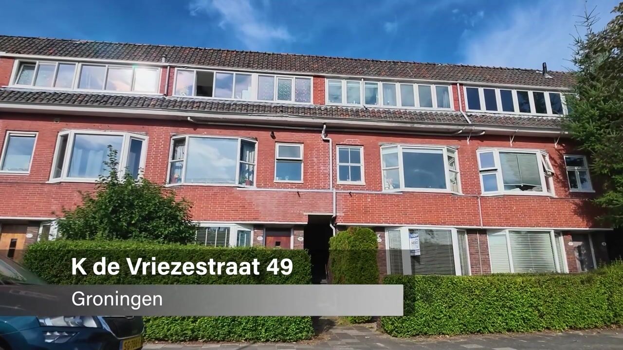Video van K. de Vriezestraat 49