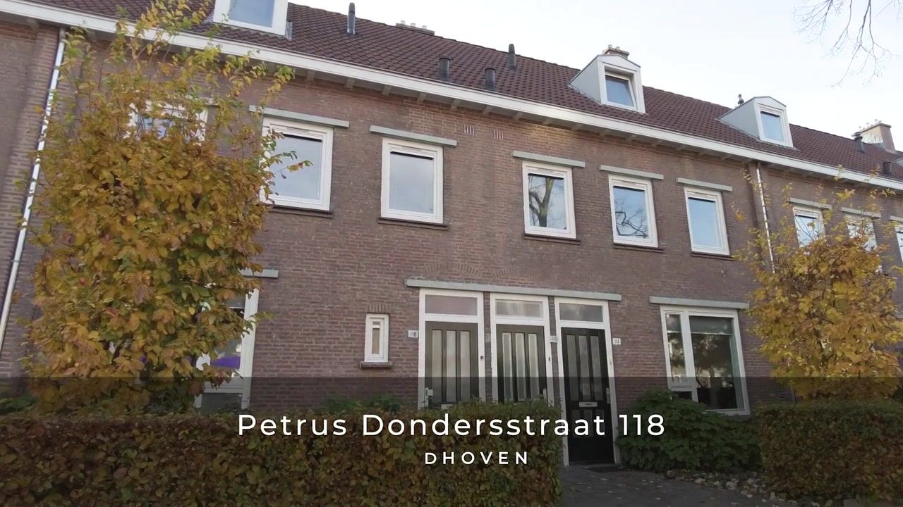 Video of Petrus Dondersstraat 118
