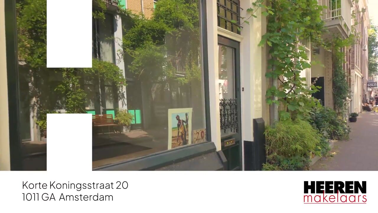 Video van Korte Koningsstraat 20