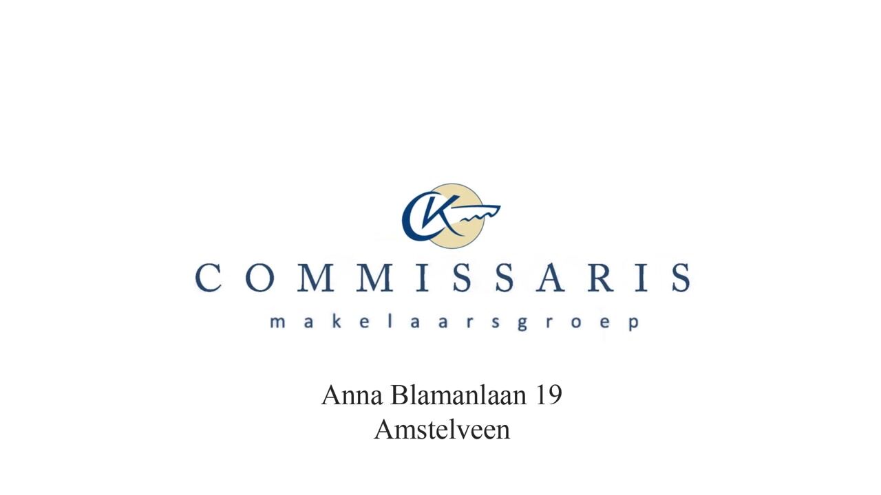 Video of Anna Blamanlaan 19