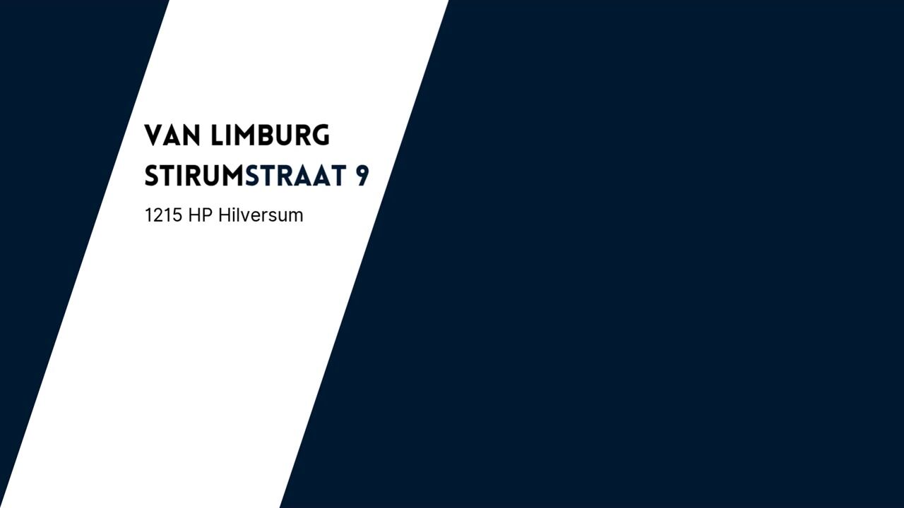Video van Van Limburg Stirumstraat 9