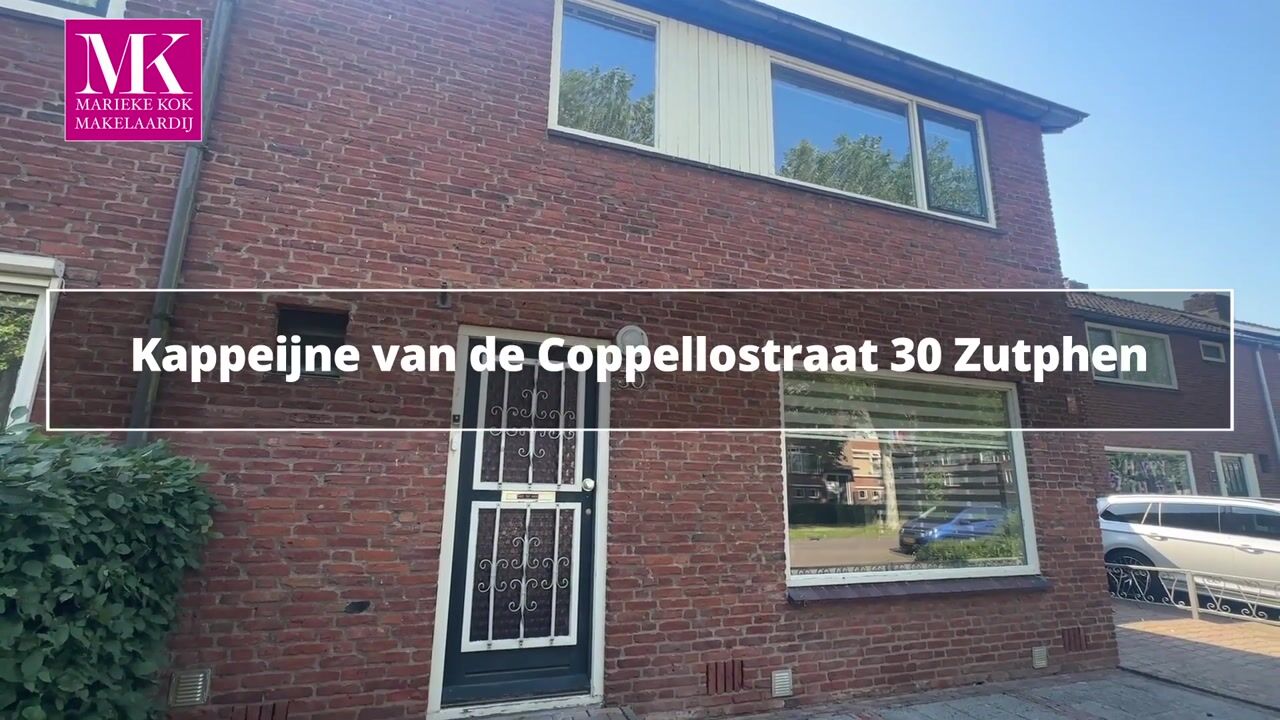 Video van Kappeijne van de Coppellostraat 30