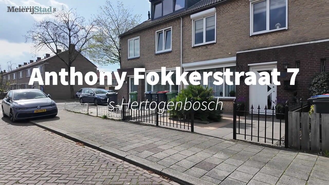 Video van Anthony Fokkerstraat 7