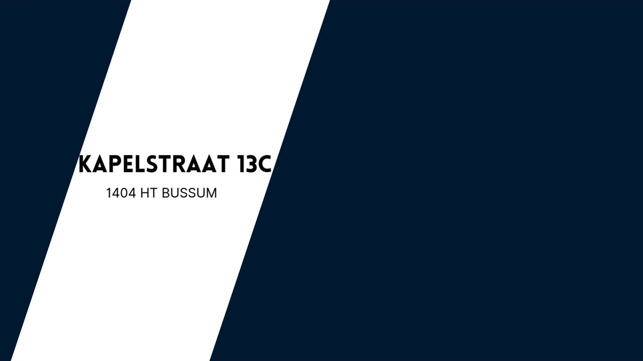 Video of Kapelstraat 13-C
