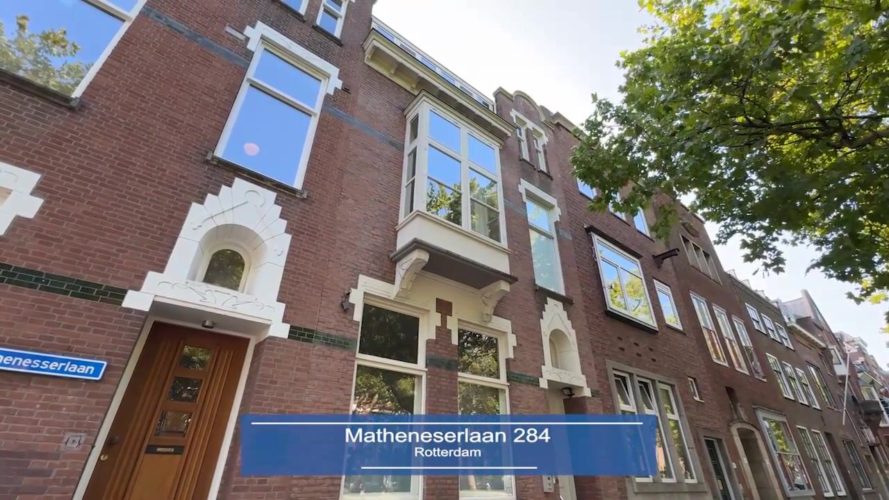 View video of Mathenesserlaan 284