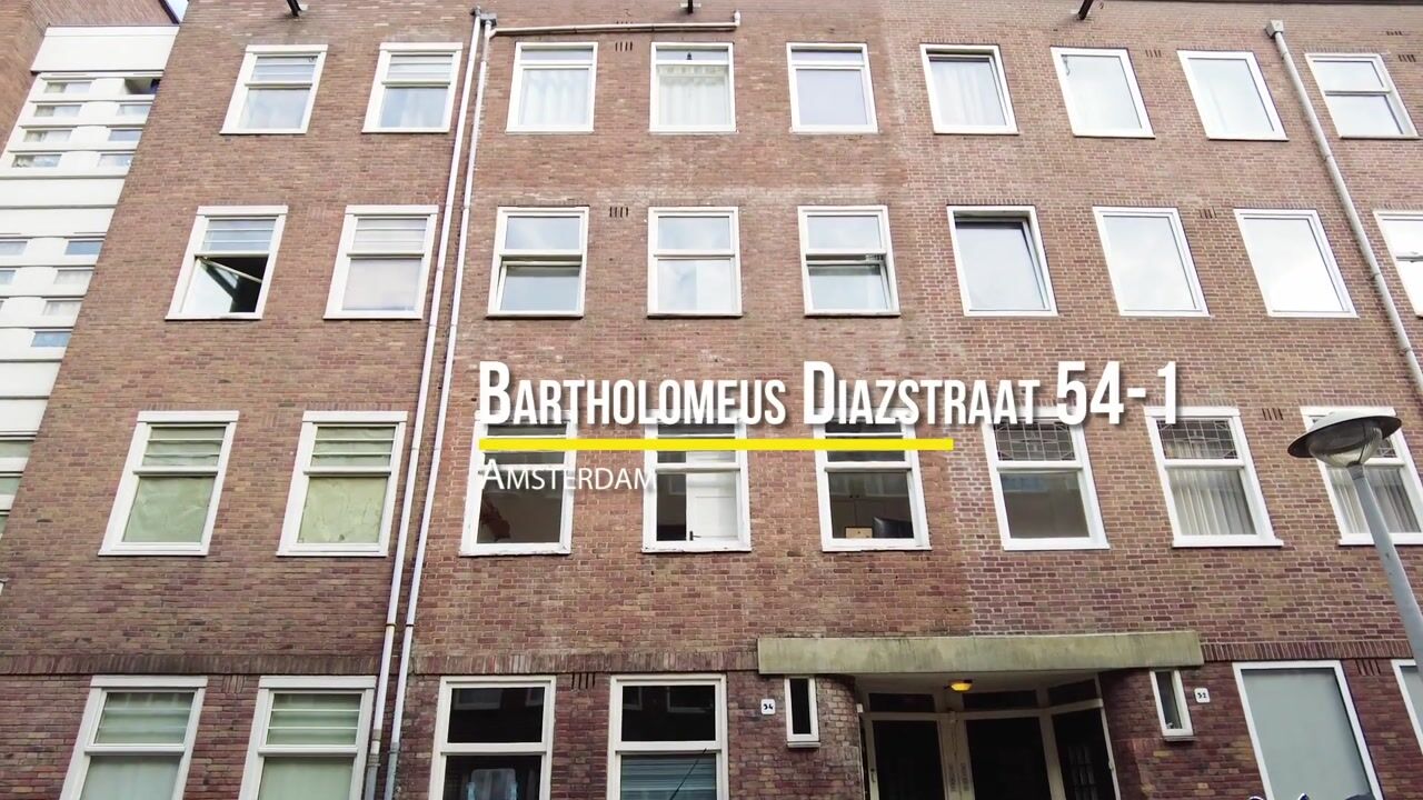 View video of Bartholomeus Diazstraat 54-1