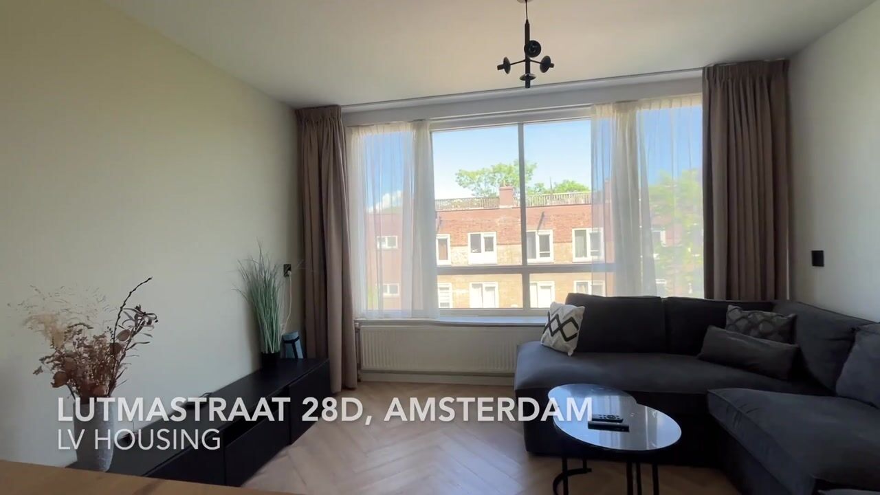 Video van Lutmastraat 28-D