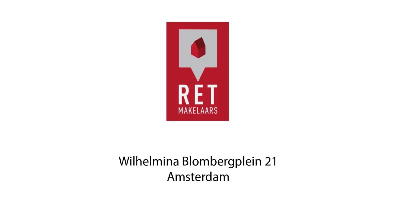 Video van Wilhelmina Blombergplein 21