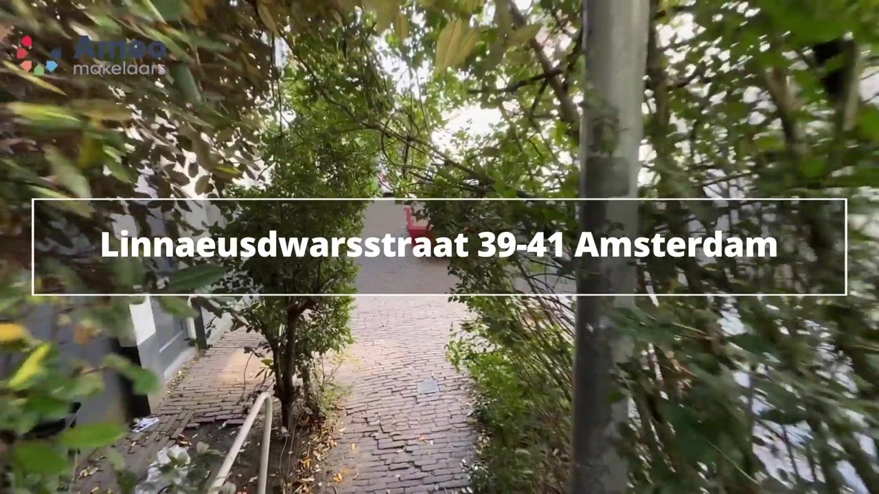 Video of Linnaeusdwarsstraat 39