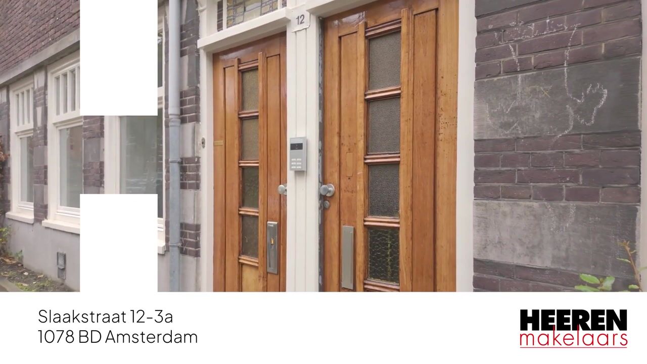 Video of Slaakstraat 12-3A