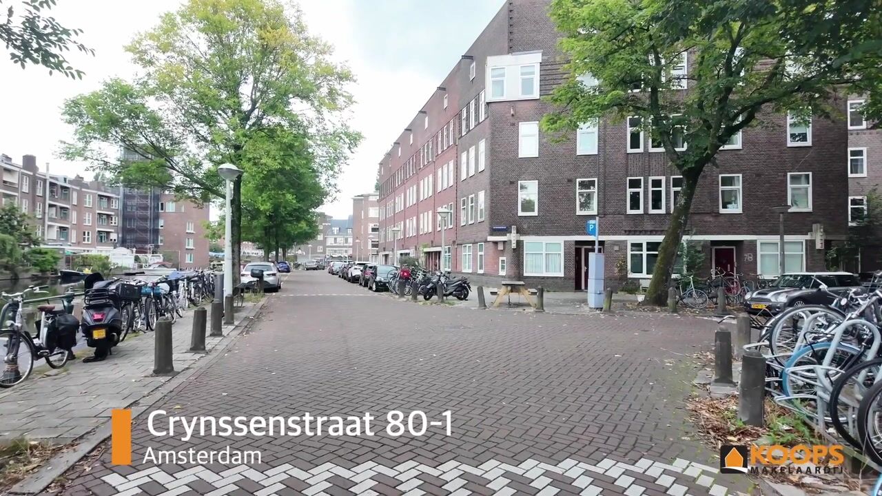 View video of Crynssenstraat 80-1