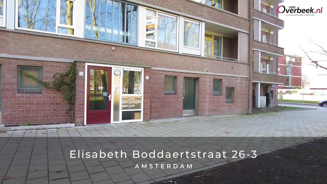 Video of Elisabeth Boddaertstraat 26-3