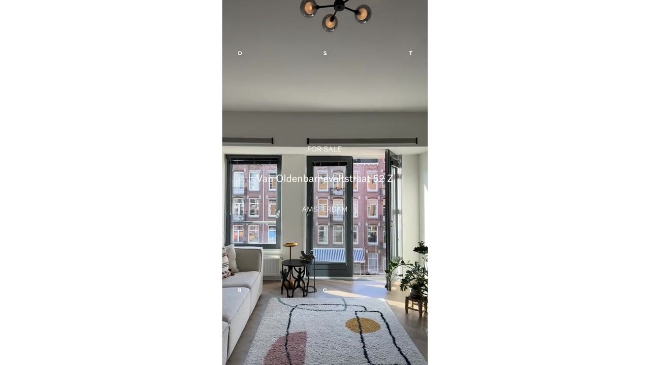 Video van Van Oldenbarneveldtstraat 52-Z