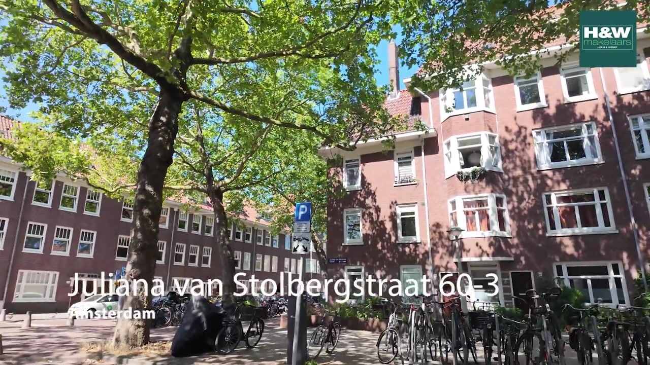 Video van Juliana van Stolbergstraat 60-3