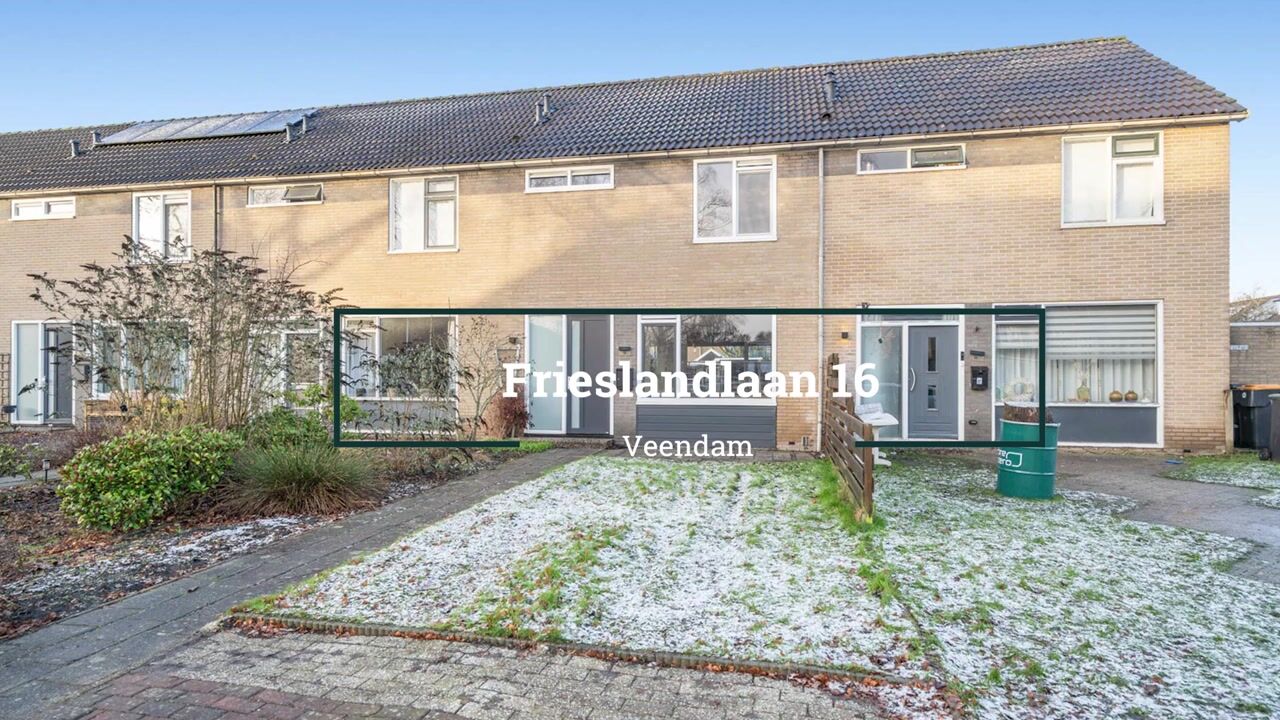 Video van Frieslandlaan 16
