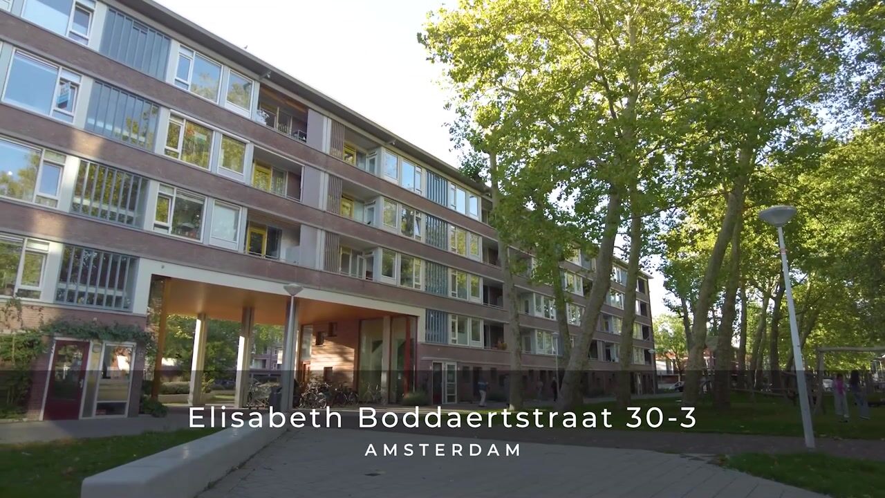 Video van Elisabeth Boddaertstraat 30-3