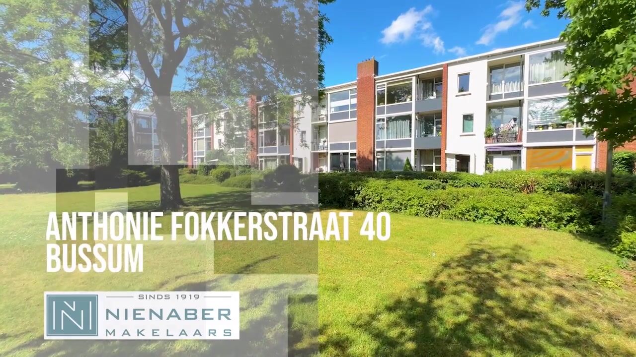 Video van Anthonie Fokkerstraat 40