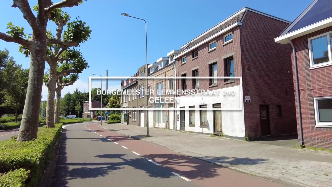 Video van Burg. Lemmensstraat 240