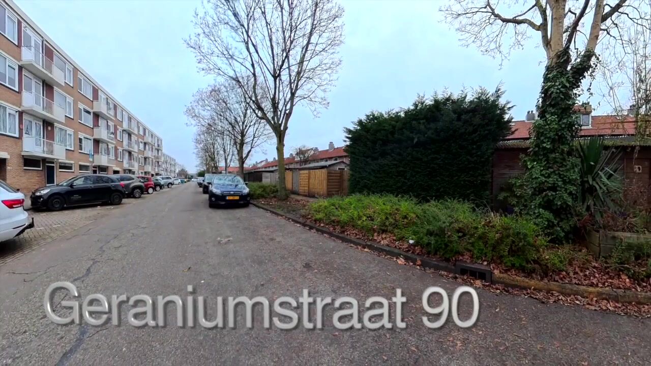Video van Geraniumstraat 90
