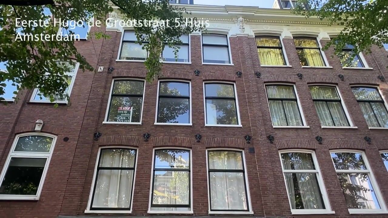 Video van Eerste Hugo de Grootstraat 5-H